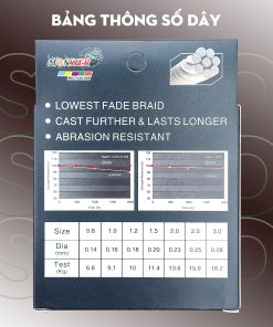 Dây dù X8 Monster SK60 150m