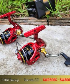 Máy câu lure kim loại SW