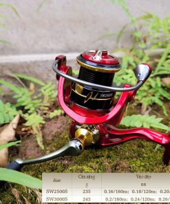 Máy câu lure kim loại SW