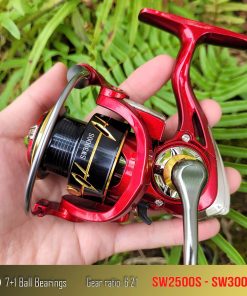 Máy câu lure kim loại SW