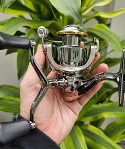 Máy câu yumoshi SE tay quay đôi