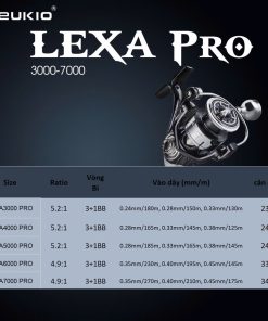 máy câu deukio lexa pro